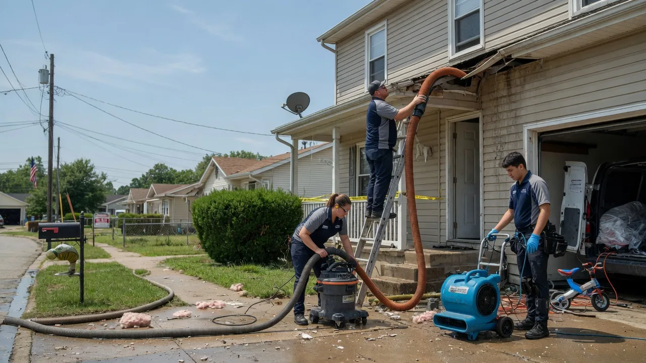 Water Damage Restoration in Harvey, AR near me